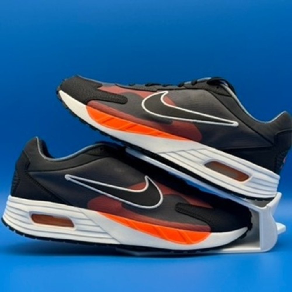 Nike Air Max Solo Black Total Orange FJ2594-001 Size 11